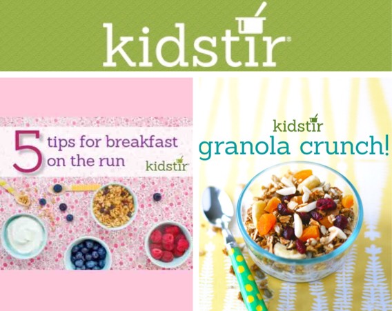 Kidstir Breakfast Collage