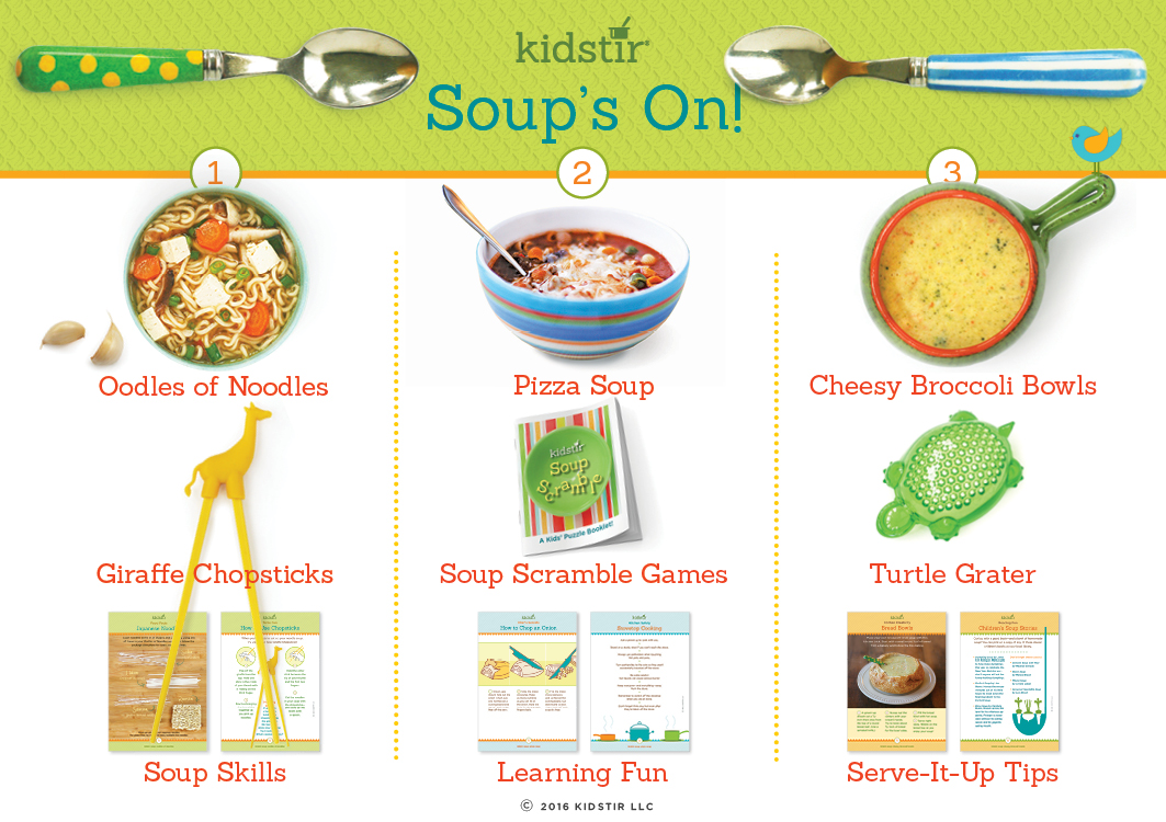 January kids soup's on cooking Kit