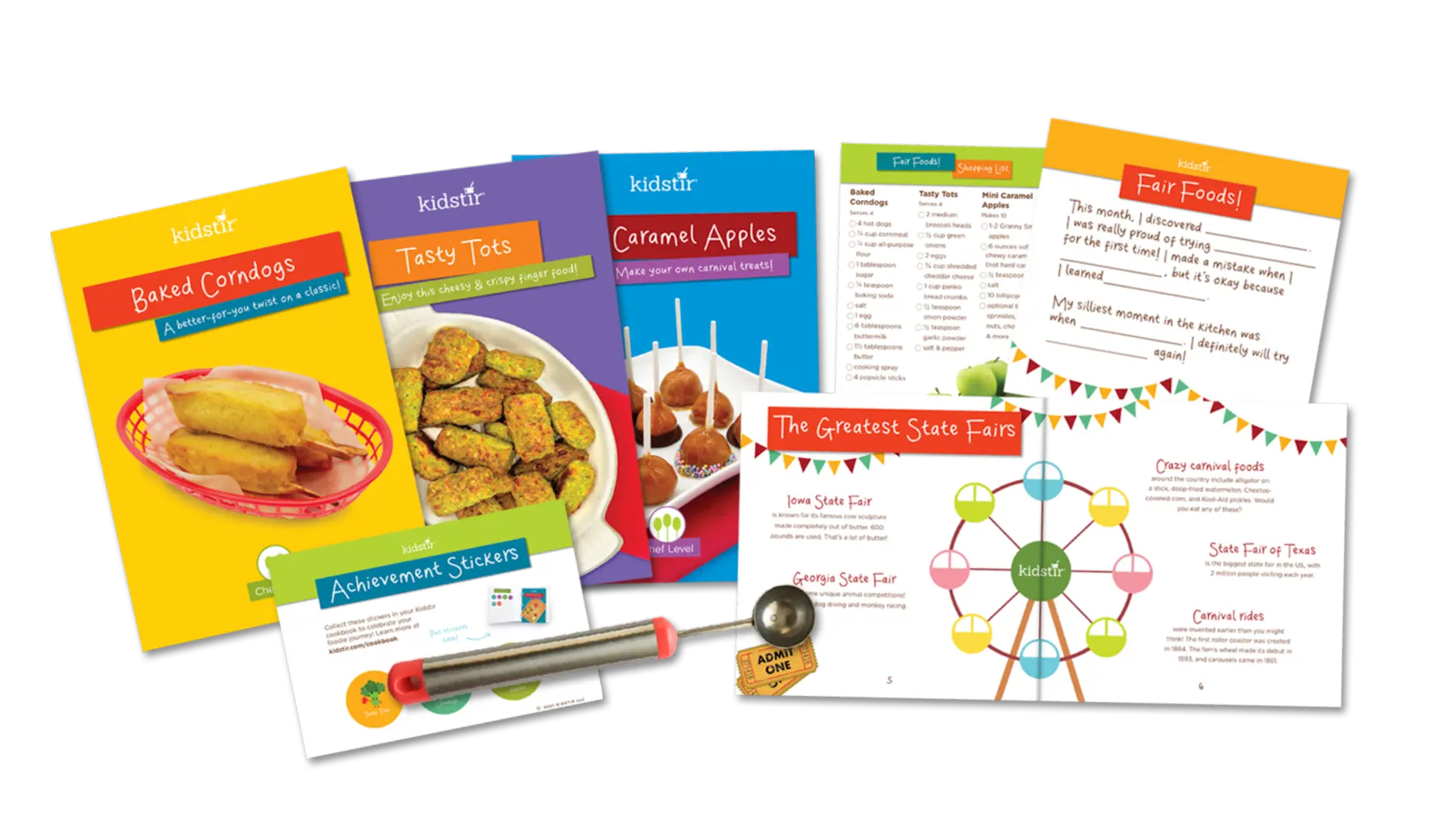 Kids Cooking Subscription Box  Kidstir Monthly Cooking Subscription